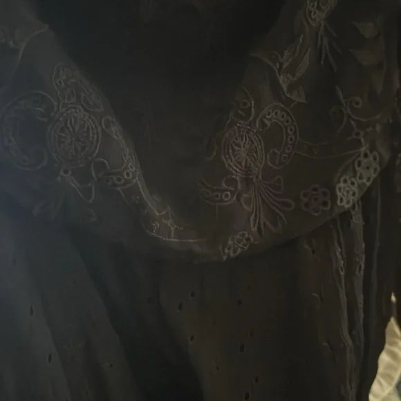 NWOT Free People Malina Eyelet Maci Dress - Picture 5 of 5